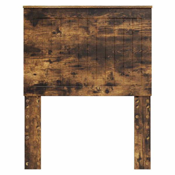 vidaXL Zadn&eacute; čelo s čelnou doskou Dymov&aacute; dub 75 cm Kompozitn&eacute; drevo