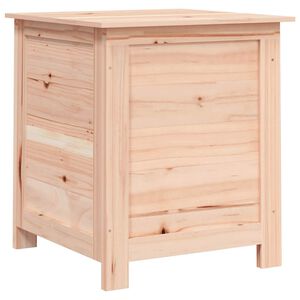 vidaXL Vonkaj&scaron;&iacute; box na vank&uacute;&scaron;e 50x50x56 cm mas&iacute;vne jedľov&eacute; drevo