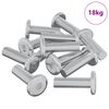 vidaXL Skrutka 1593 pcs Strieborn&aacute; 8 x 25 mm Oceľ