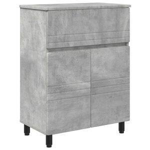 vidaXL Kozmetick&yacute; stol&iacute;k do k&uacute;peľne Bet&oacute;novo siv&aacute; 60 x 35 x 80 cm