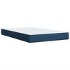 vidaXL Boxspring posteľ s matracom modr&aacute; 120x190 cm l&aacute;tka