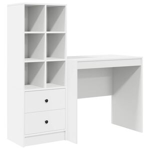 vidaXL St&ocirc;l Biela 125,5 x 50 x 127 cm 2 ks