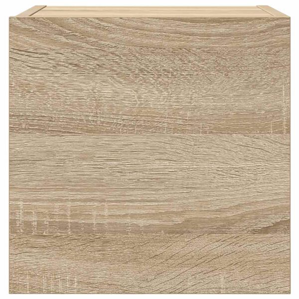 vidaXL Nástenné TV skrinky 4 ks dub sonoma 30,5x30x30 cm