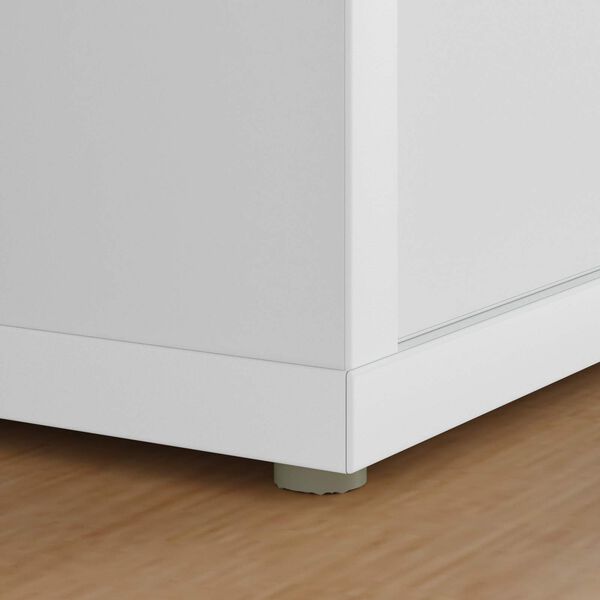 vidaXL Podložky na nohy stoličky 2 pcs Priehľadn&aacute; &Oslash; 15 x 16 mm PVC