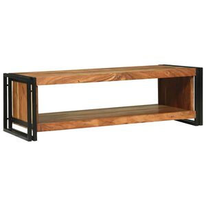vidaXL Konferenčn&yacute; stol&iacute;k Hned&aacute; 120 x 50 x 38 cm Pevn&eacute; ak&aacute;ciov&eacute; drevo