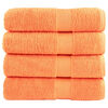 vidaXL Pr&eacute;miov&eacute; osu&scaron;ky SOLUND 4 ks oranžov&aacute; 70x140 cm 600 g/m2