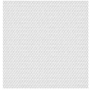 vidaXL Dr&ocirc;ten&yacute; z&aacute;hradn&yacute; plot, nehrdzavej&uacute;ca oceľ 100x85 cm 20x10x2 mm