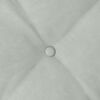 vidaXL Poduška na chrbát Svetlosivá 50 x 45 cm Kordúrová tkanina