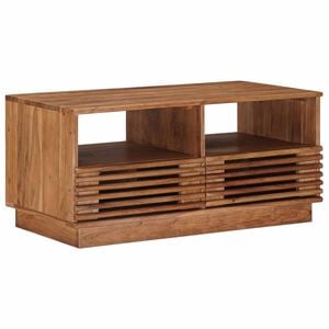 vidaXL Ručne vyroben&yacute; konferenčn&yacute; st&ocirc;l Teak hned&aacute; 85 x 45,5 x 40 cm