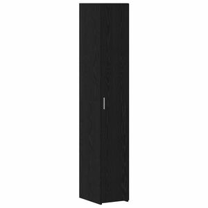 vidaXL Highboard Čierny dub 30 x 42,5 x 185 cm