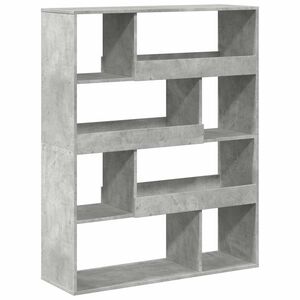 vidaXL Deliaca stena bet&oacute;nov&aacute; siv&aacute; 100x33x125,5 cm kompozitn&eacute; drevo