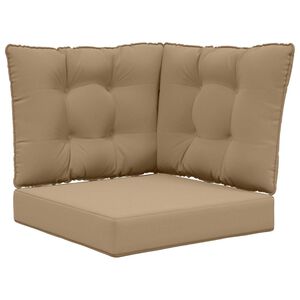 vidaXL Vank&uacute;&scaron; na vonkaj&scaron;iu pohovku Polyester Sivohned&aacute; 50,5 x 50,5 cm
