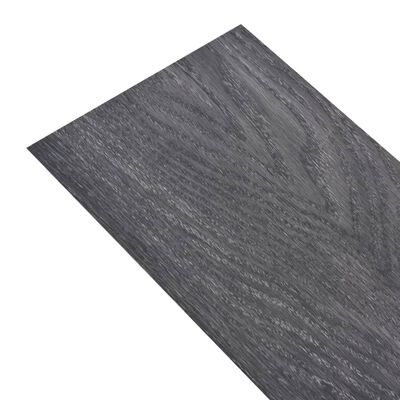 vidaXL Samolepiace podlahové dosky z PVC 2,51 m², 2 mm čierne a biele