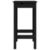 vidaXL Barové stoličky 2 ks čierne 40x40x78 cm borovicový masív<br />
