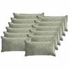 vidaXL Poťah na podložku 12 pcs HOUTEN Zelen&aacute; 40 x 80 cm
