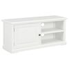 vidaXL TV stol&iacute;k biely 90x30x40 cm dreven&yacute;