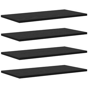 vidaXL Polica na knihy 3 &uacute;rovn&iacute; 4 ks 60 x 30 x 1,5 cm Kompozitn&eacute; drevo