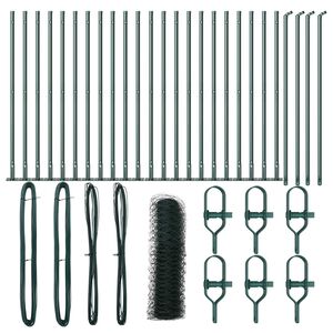 vidaXL Stĺp na plot. Zelen&aacute;