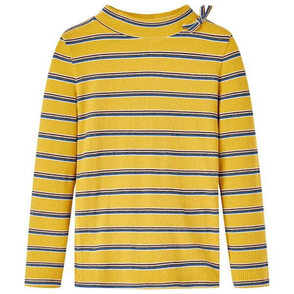 Detsk&eacute; tričko s dlh&yacute;mi ruk&aacute;vmi okrov&eacute; 92