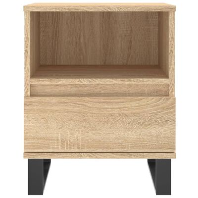 vidaXL Nočné stolíky 2 ks dub sonoma 40x35x50 cm kompozitné drevo