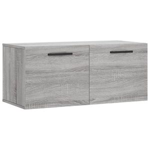 vidaXL N&aacute;stenn&aacute; skrinka, siv&aacute; sonoma 80x36,5x35 cm kompozitn&eacute; drevo