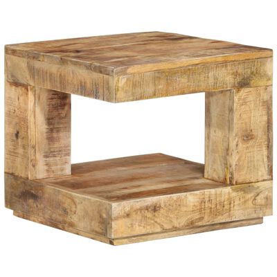vidaXL Konferenčný stolík 45x45x40 cm masívne mangovníkové drevo