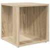 vidaXL Pr&iacute;ručn&yacute; stol&iacute;k dub sonoma 33x33x34,5 cm kompozitn&eacute; drevo