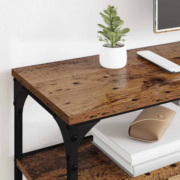 vidaXL TV skrinka Star&eacute; drevo 200 x 30 x 50 cm