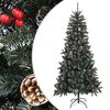 vidaXL Umel&yacute; vianočn&yacute; stromček s podstavcom zelen&yacute; 240 cm PVC