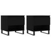 vidaXL Konferenčné stolíky 2 ks čierne 50x46x50 cm kompozitné drevo