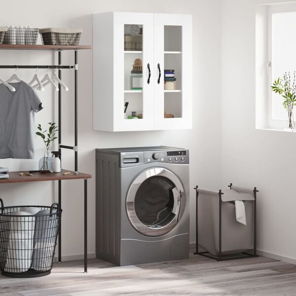 vidaXL N&aacute;stenn&aacute; skrinka biela 69,5x34x90 cm kompozitn&eacute; drevo