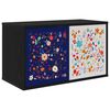 vidaXL N&aacute;stenn&yacute; TV kabinet MAINZ 69 x 33 x 40 cm Čierny dub