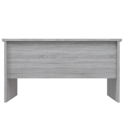 vidaXL Konferenčný stolík sivý sonoma 80x50x42,5 cm spracované drevo
