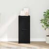 vidaXL Serv&iacute;rovacia skriňa Čierny dub 30 x 30 x 70 cm Kompozitn&eacute; drevo