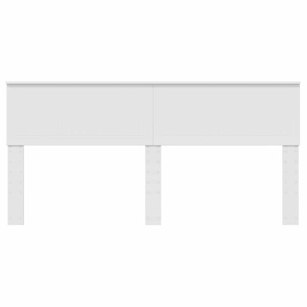 vidaXL Zadn&eacute; čelo Biela 90 cm Kompozitn&eacute; drevo