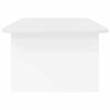 vidaXL Konferenčn&yacute; stol&iacute;k Biela 93 x 53 x 33 cm Kompozitn&eacute; drevo