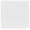 vidaXL Čipkov&aacute; z&aacute;clona so z&aacute;clonami Biela 240 x 400 cm Polyester