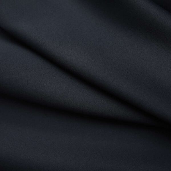 vidaXL Zatemňovacie závesy s háčikmi 2 ks, čierne 140x245 cm