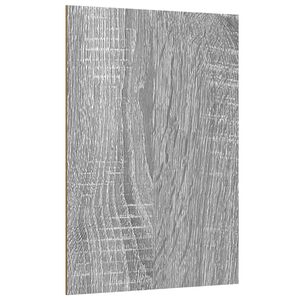 vidaXL Dekoračn&eacute; panely 12 ks Siv&yacute; Sonoma 30 x 42 x 0,27 cm