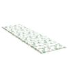 vidaXL Podložka na ležadlo vzor s listami oxfordská látka