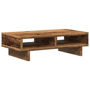 vidaXL Stojan na monitor star&eacute; drevo 50x27x15 cm kompozitn&eacute; drevo