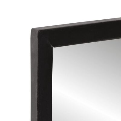vidaXL Zrkadlo s policou 80x8x55 cm sklo a masívny mangovník