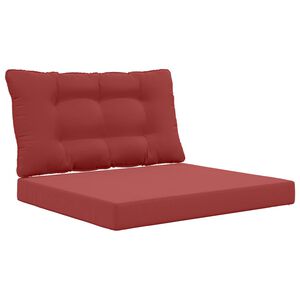 vidaXL Vank&uacute;&scaron; na vonkaj&scaron;iu pohovku Polyester v&iacute;novo červen&aacute;