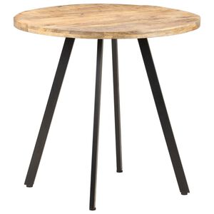 vidaXL Jed&aacute;lensk&yacute; st&ocirc;l 80 cm surov&eacute; mangovn&iacute;kov&eacute; drevo