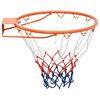 vidaXL Basketbalov&yacute; k&ocirc;&scaron; čierny 39 cm oceľ
