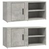 vidaXL TV skrinky 2ks bet&oacute;novosiv&eacute; 80x31,5x36 cm spracovan&eacute; drevo