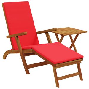 vidaXL Skladac&iacute; a polohovateľn&yacute; slnečn&iacute;k 2 pcs Červen&aacute;