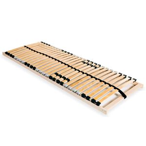 vidaXL Lamelov&yacute; posteľn&yacute; ro&scaron;t s 28 lamelami a 7 z&oacute;nami 70x200 cm