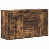 vidaXL Serv&iacute;rovacia skriňa Dymov&aacute; dub 120 x 36 x 69 cm
