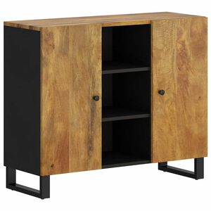 vidaXL Komoda s 2 dvierkami 2 ks 90x33x75 cm mas&iacute;vny mangovn&iacute;k